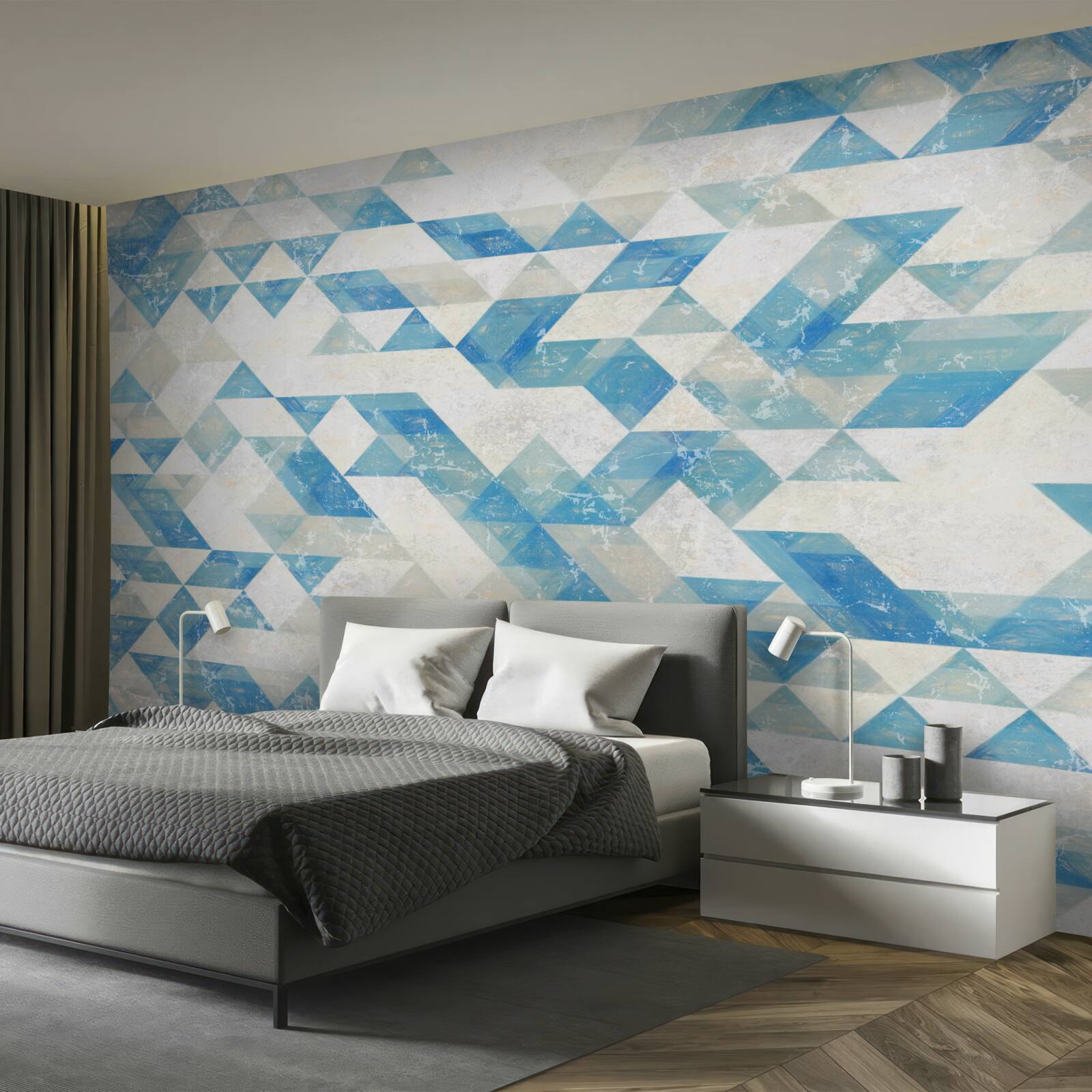 Fototapeta geometrické tvary v abstrakcii