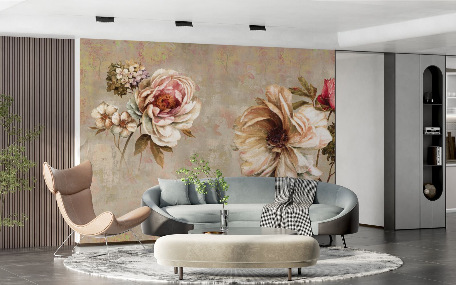 Fototapeta aranžovanie kvetov v kyticiach