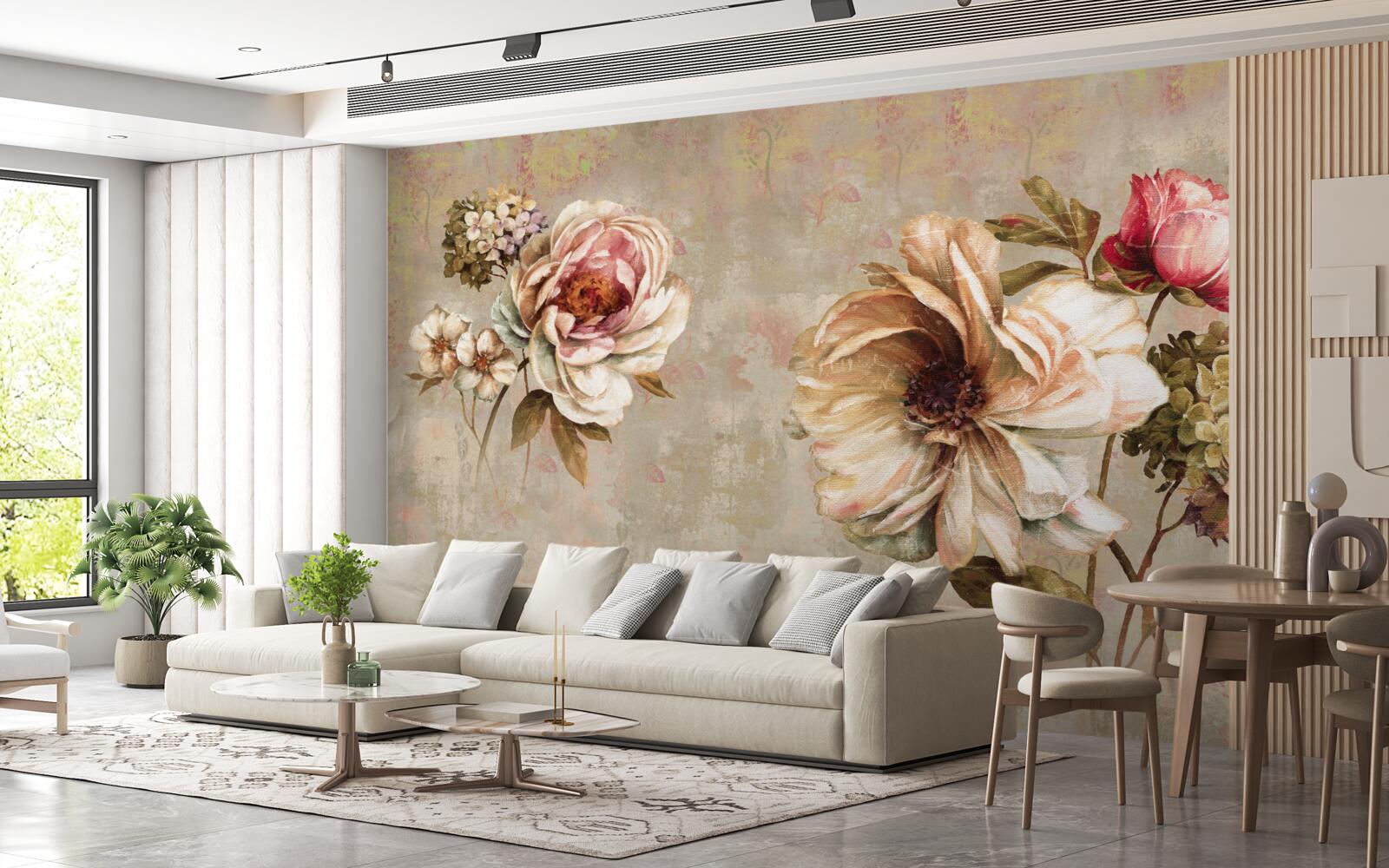 Fototapeta aranžovanie kvetov v kyticiach