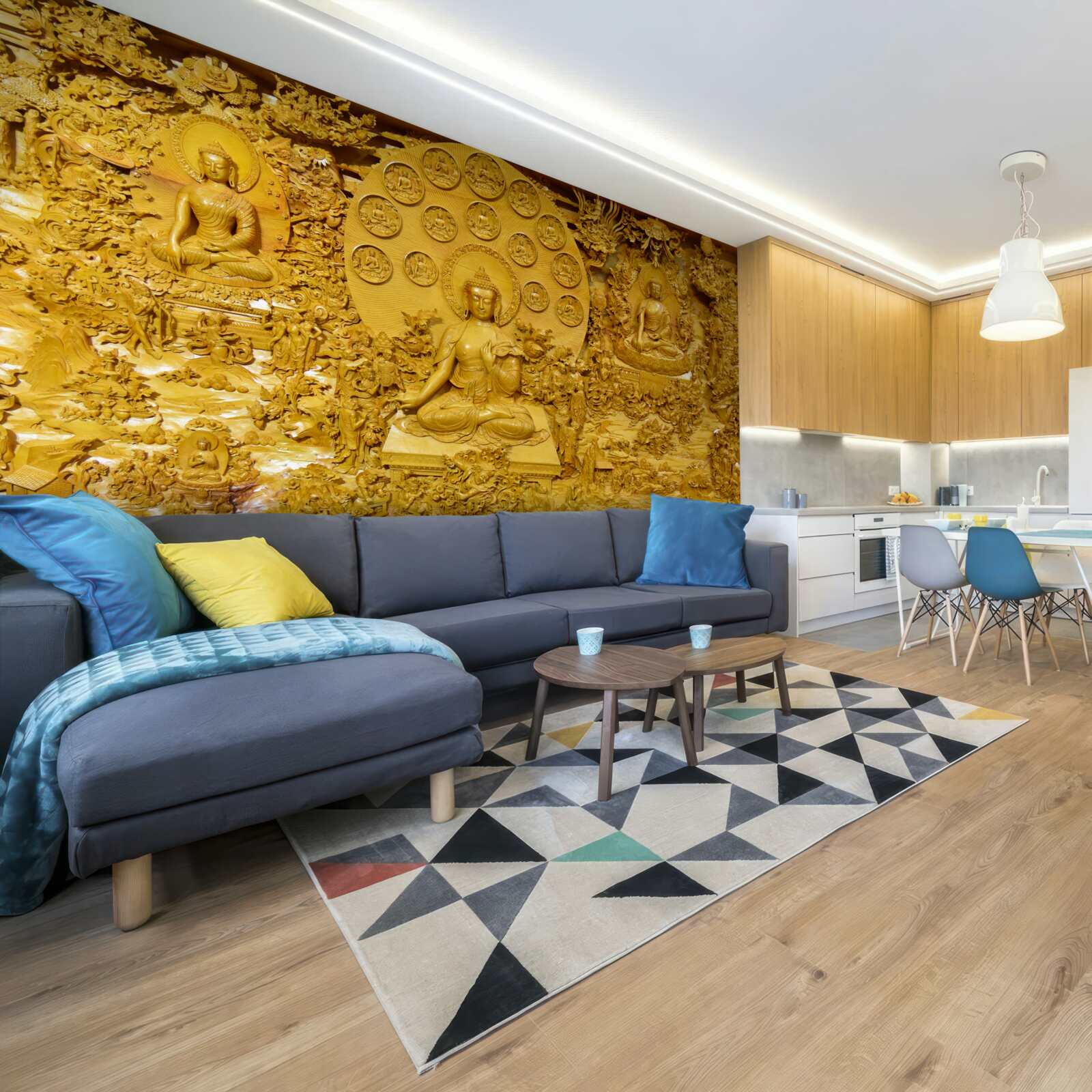 Fototapeta Tibetská tabuľa so vzormi