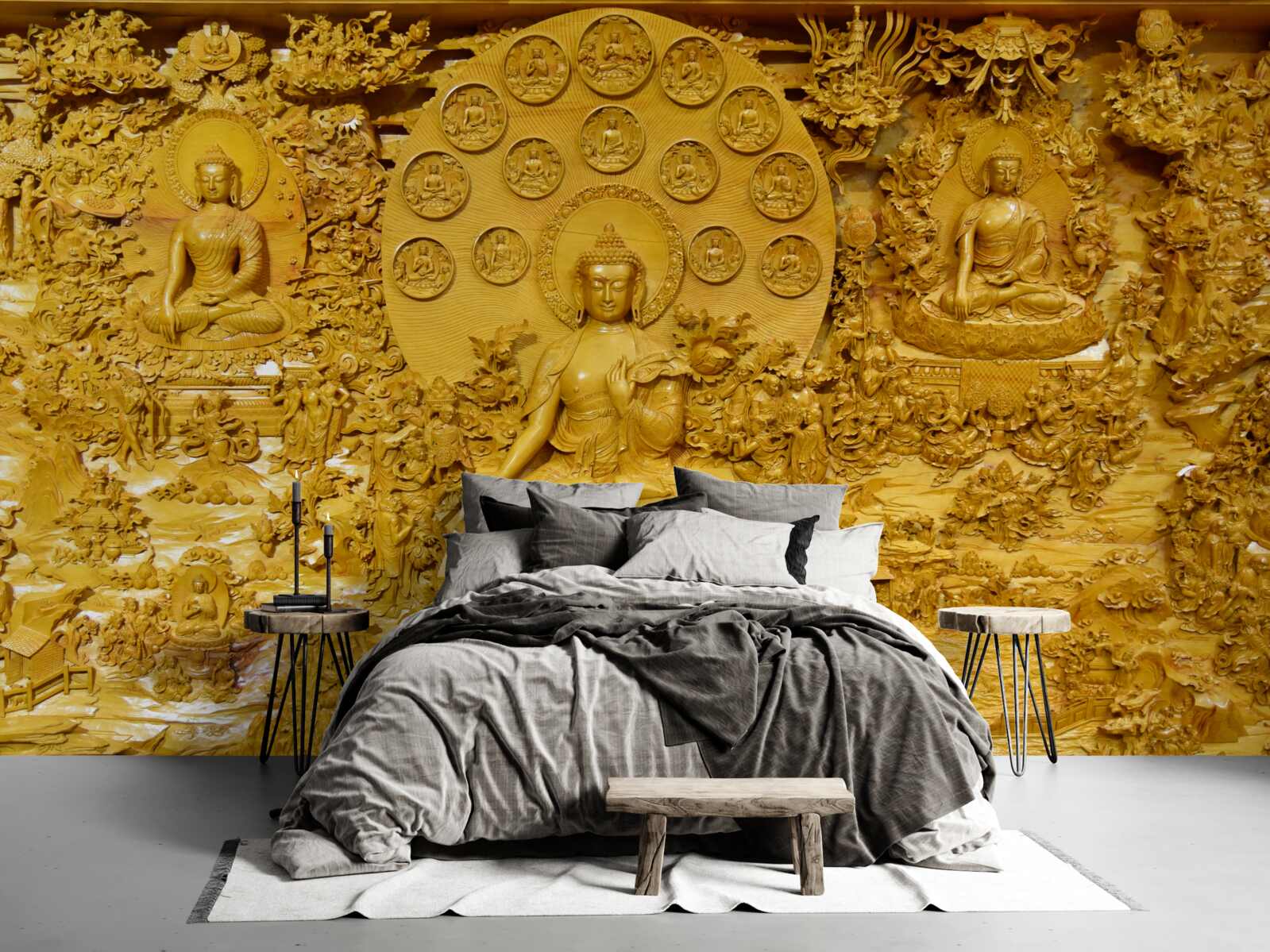 Fototapeta Tibetská tabuľa so vzormi