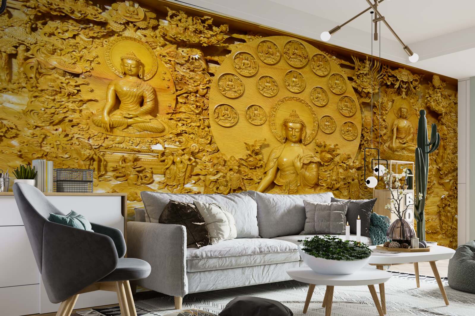 Fototapeta Tibetská tabuľa so vzormi