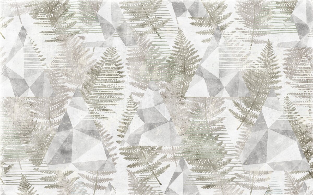 Fototapeta abstrakcia s tropickými listami