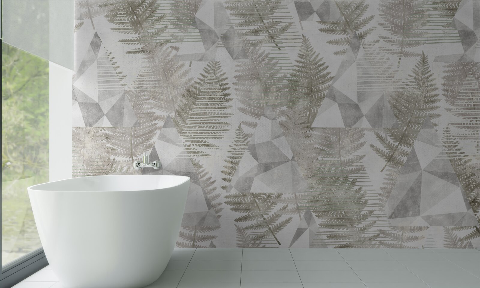 Fototapeta abstrakcia s tropickými listami