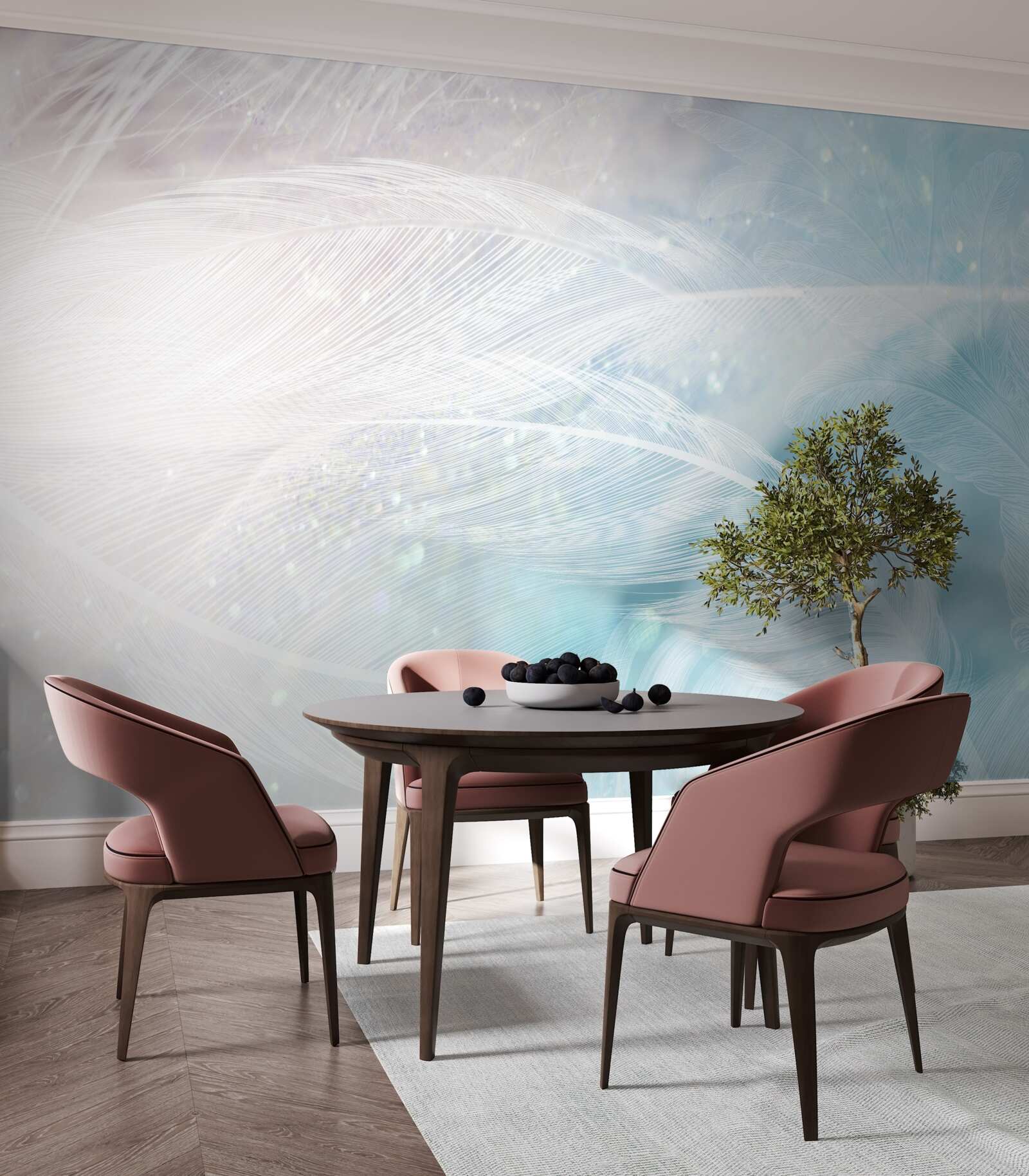 Fototapeta perie v abstrakcii