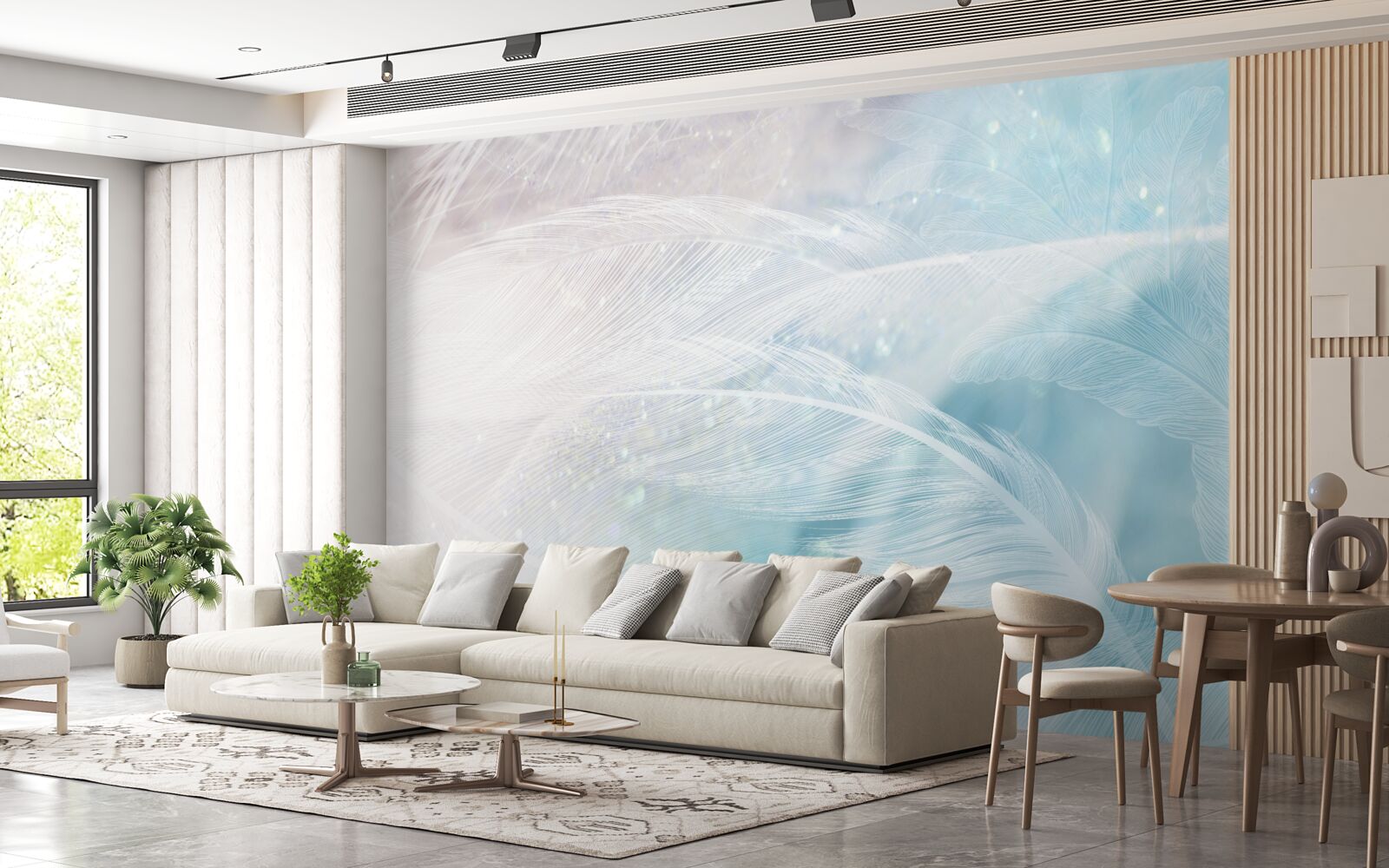 Fototapeta perie v abstrakcii