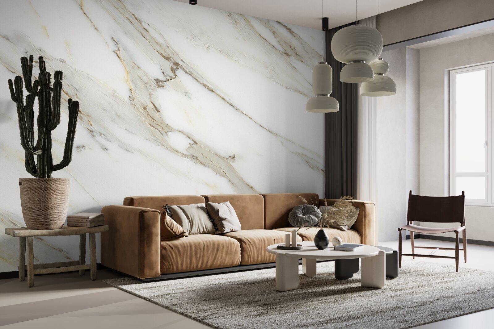 Fototapeta zlato a striebro s mramorom