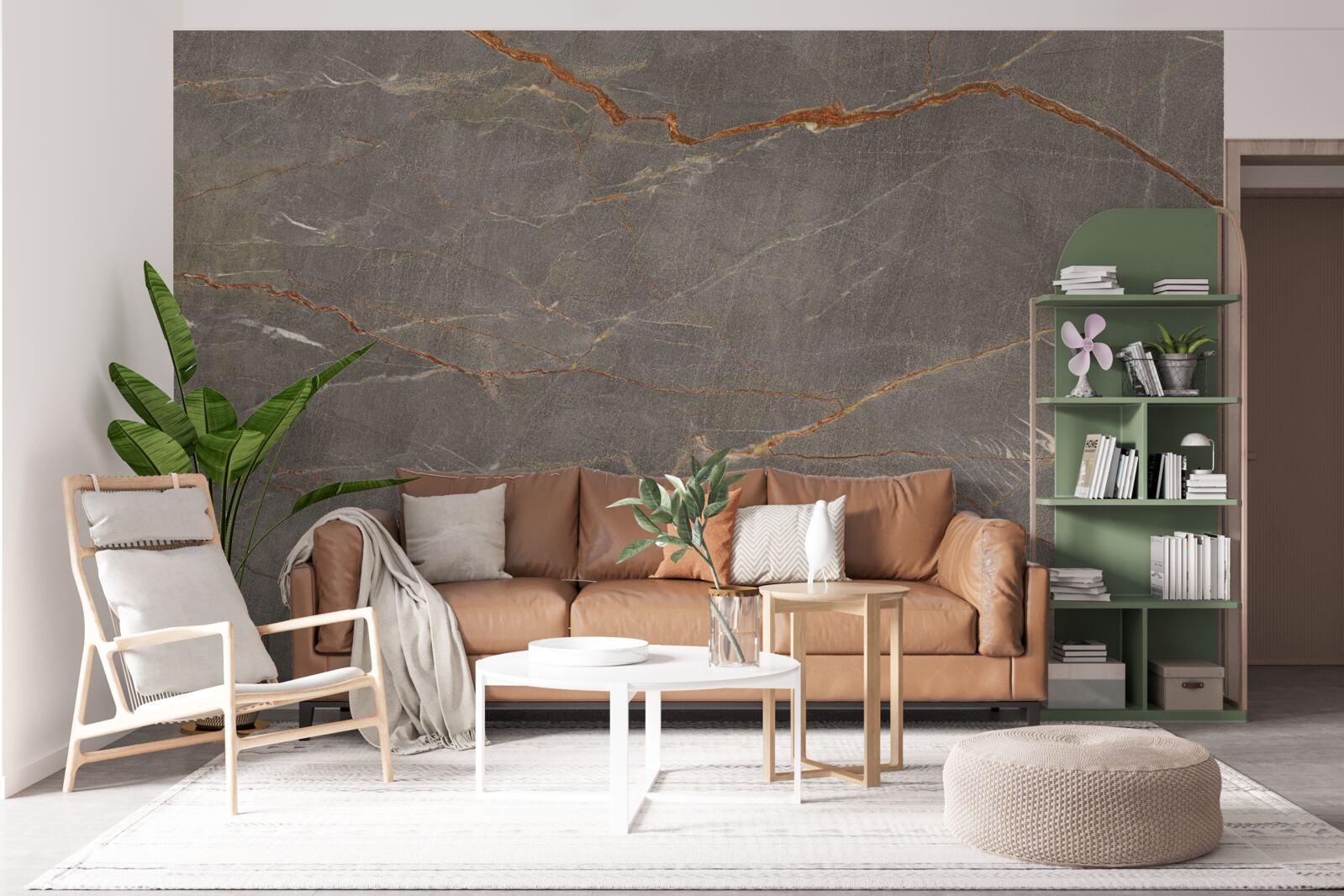 Fototapeta hnedý mramor so zlatým odtieňom