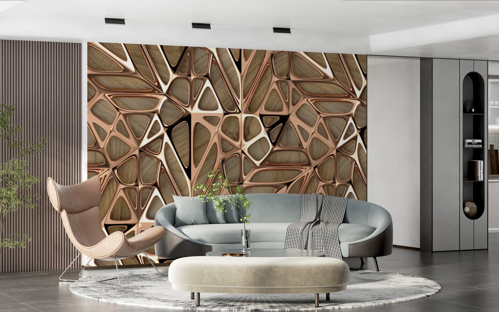 Fototapeta textúra dreva a kovu