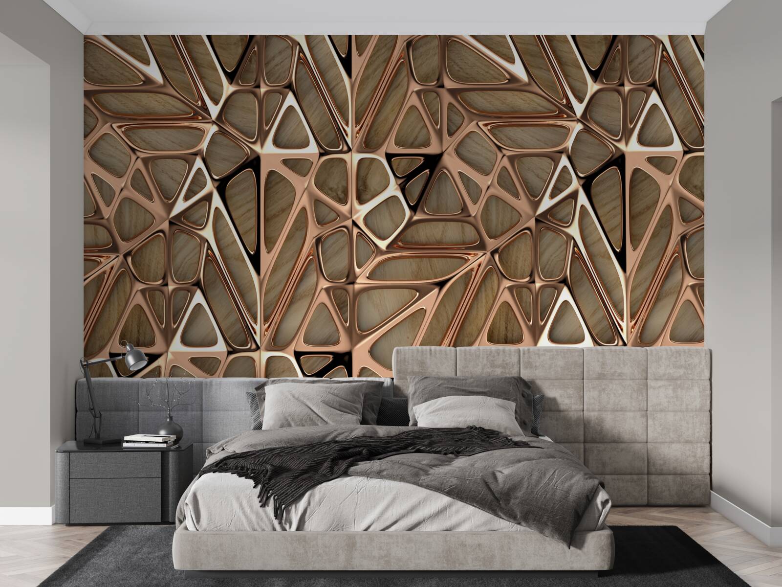 Fototapeta textúra dreva a kovu