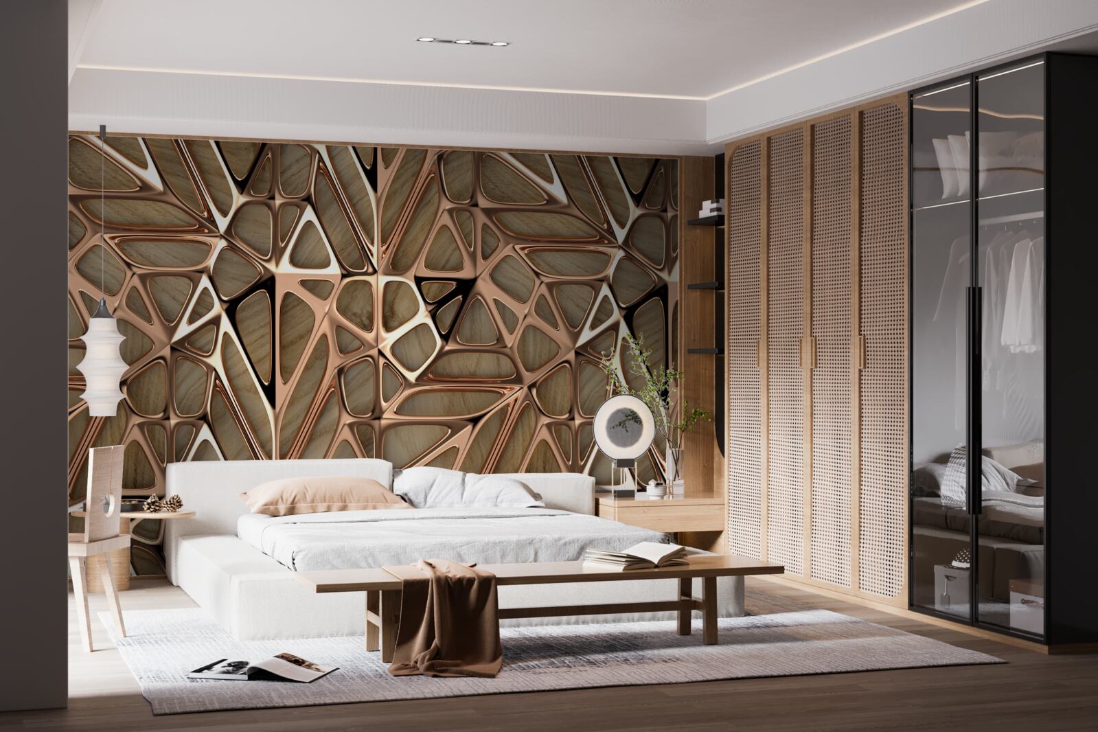 Fototapeta textúra dreva a kovu