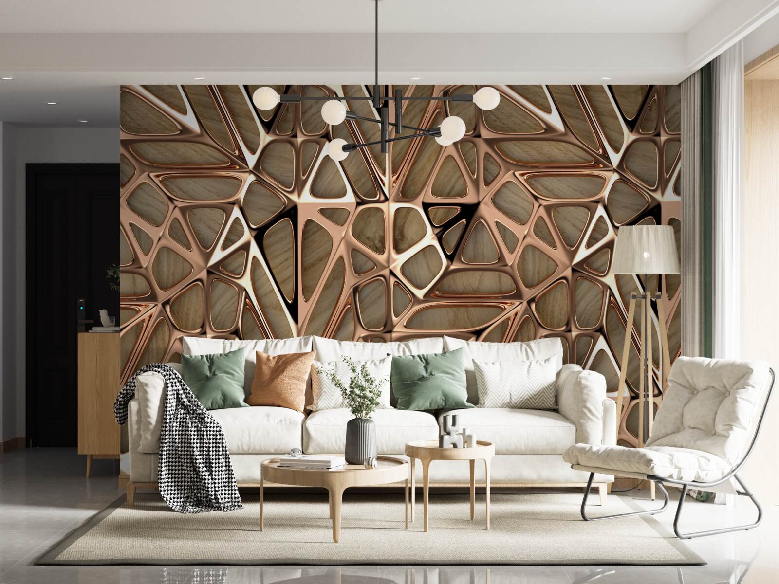 Fototapeta textúra dreva a kovu