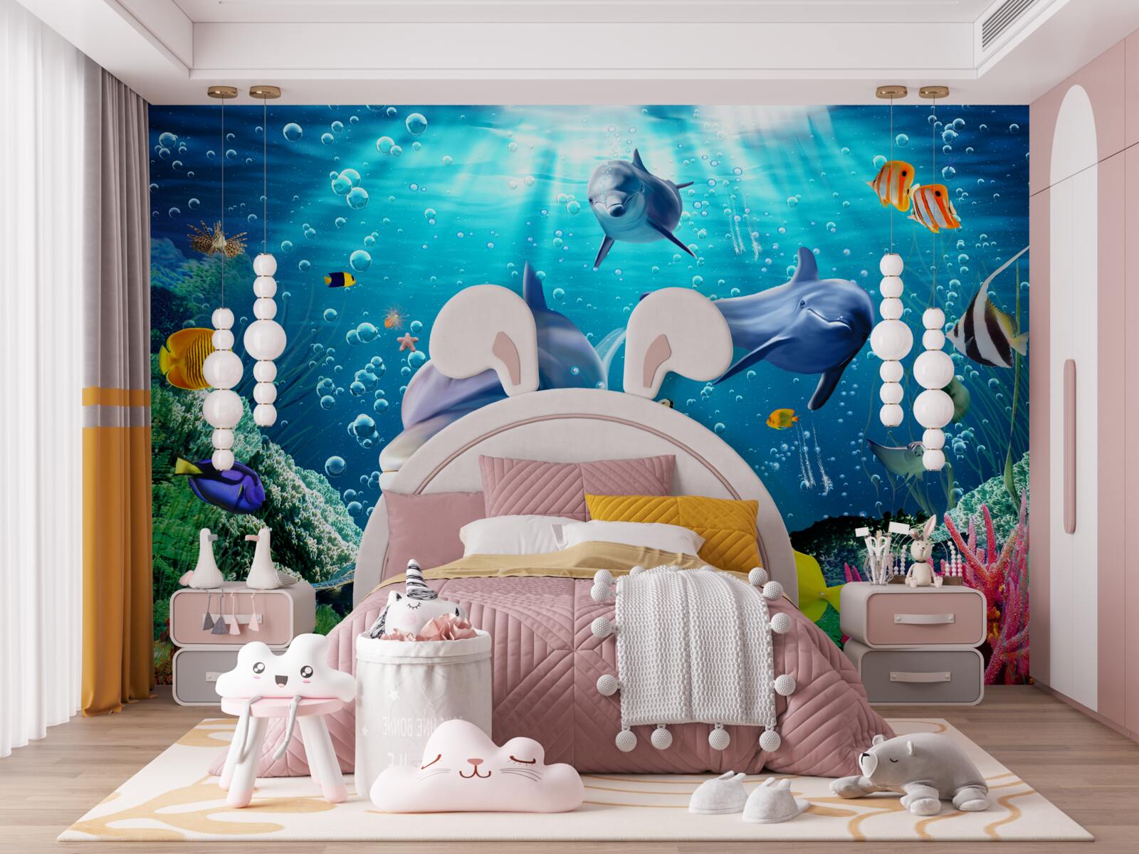 Fototapeta podmorský svet s jeho obyvateľmi