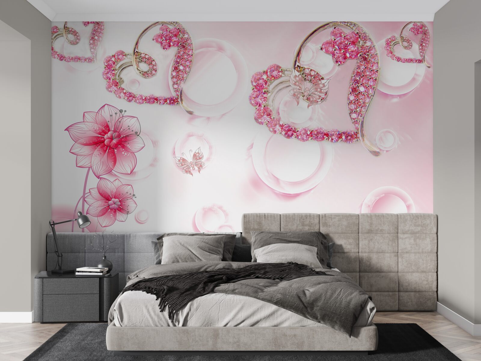 Fototapeta zlaté šperky s kameňmi