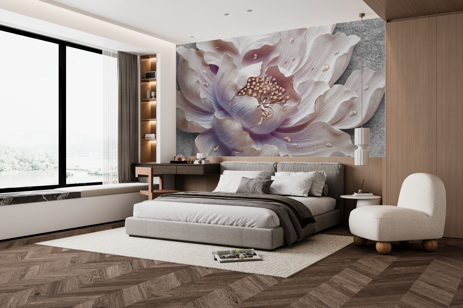 Fototapeta nádherný púčik pivonky