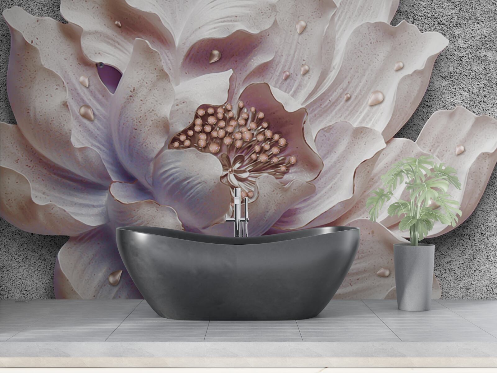 Fototapeta nádherný púčik pivonky