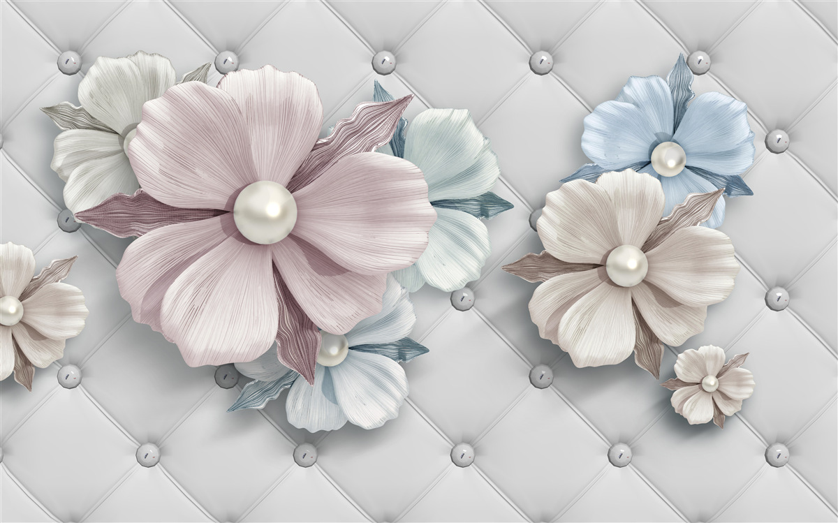 Fototapeta textúra kvetu a perly