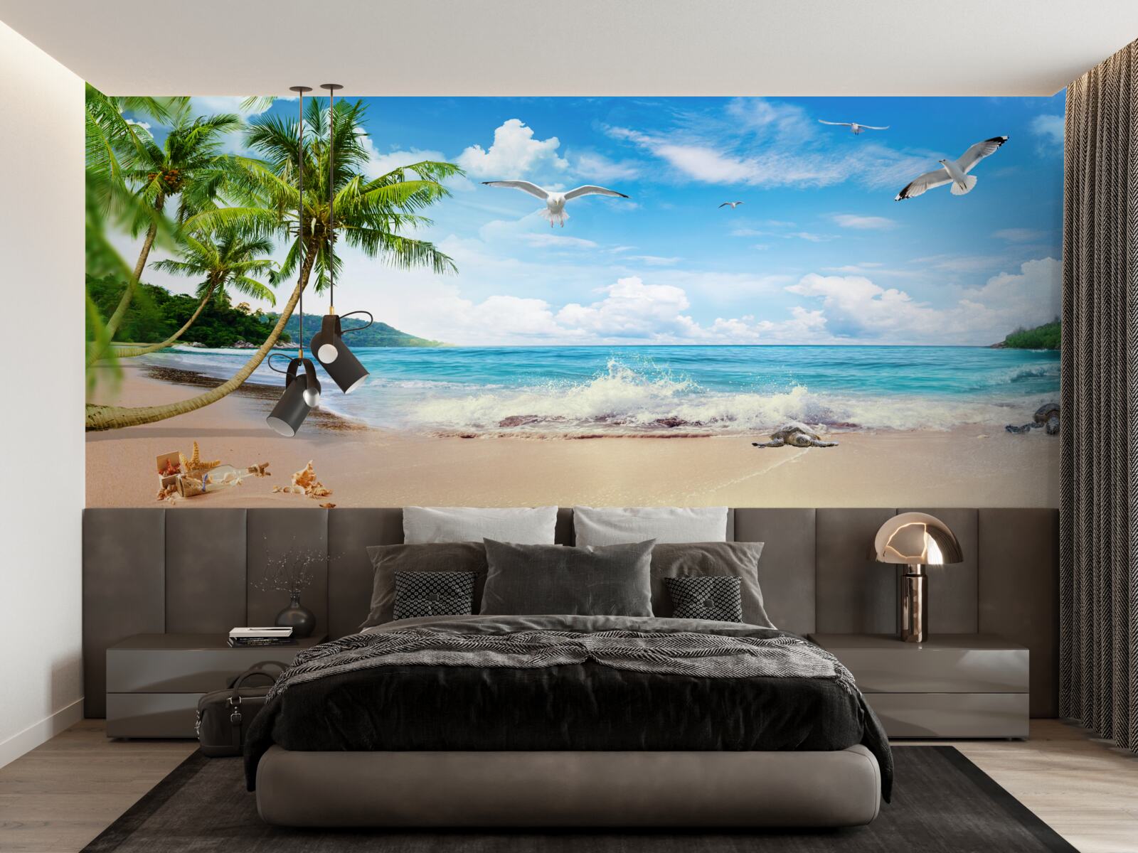 Fototapeta pobrežná krajina v trópoch