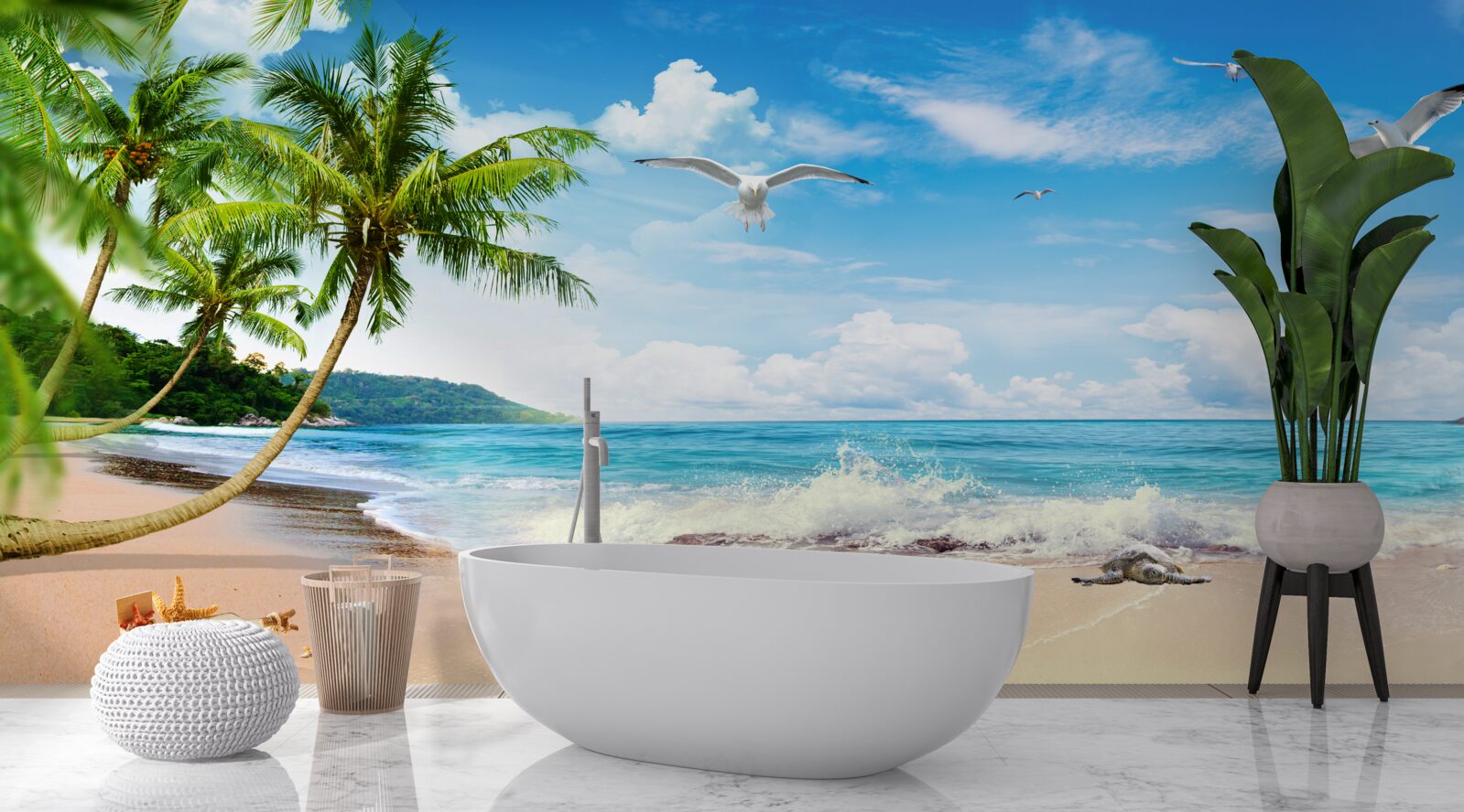 Fototapeta pobrežná krajina v trópoch