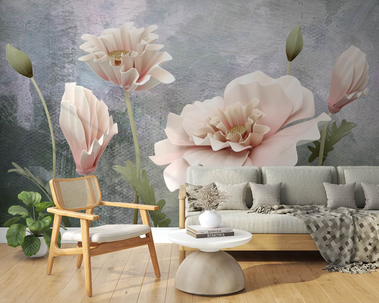 Fototapeta po noci púčiky kvitnú