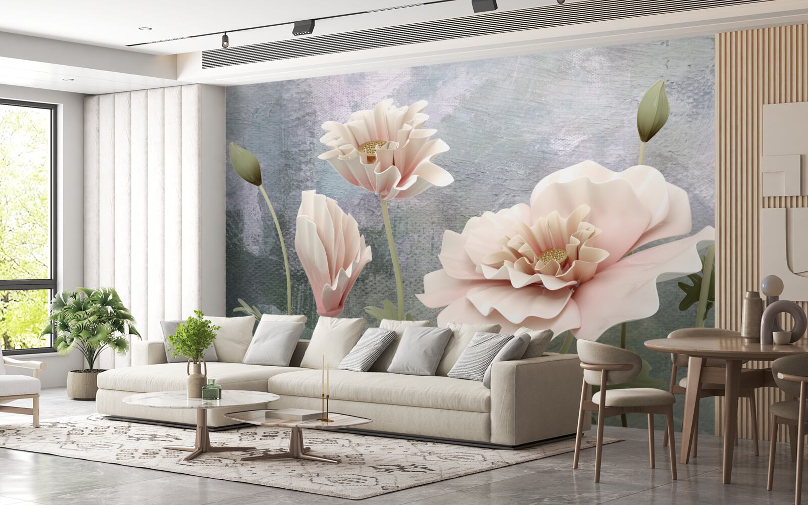 Fototapeta po noci púčiky kvitnú