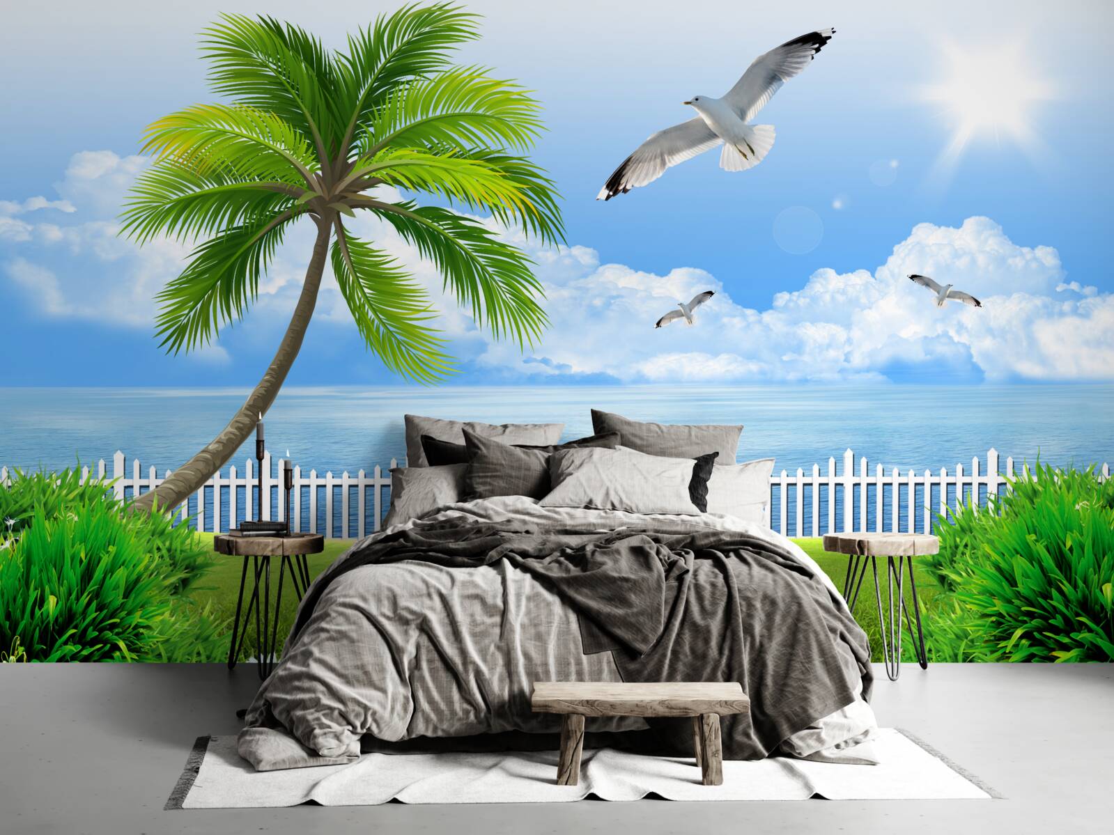 Fototapeta slnečný deň v blízkosti pobrežia