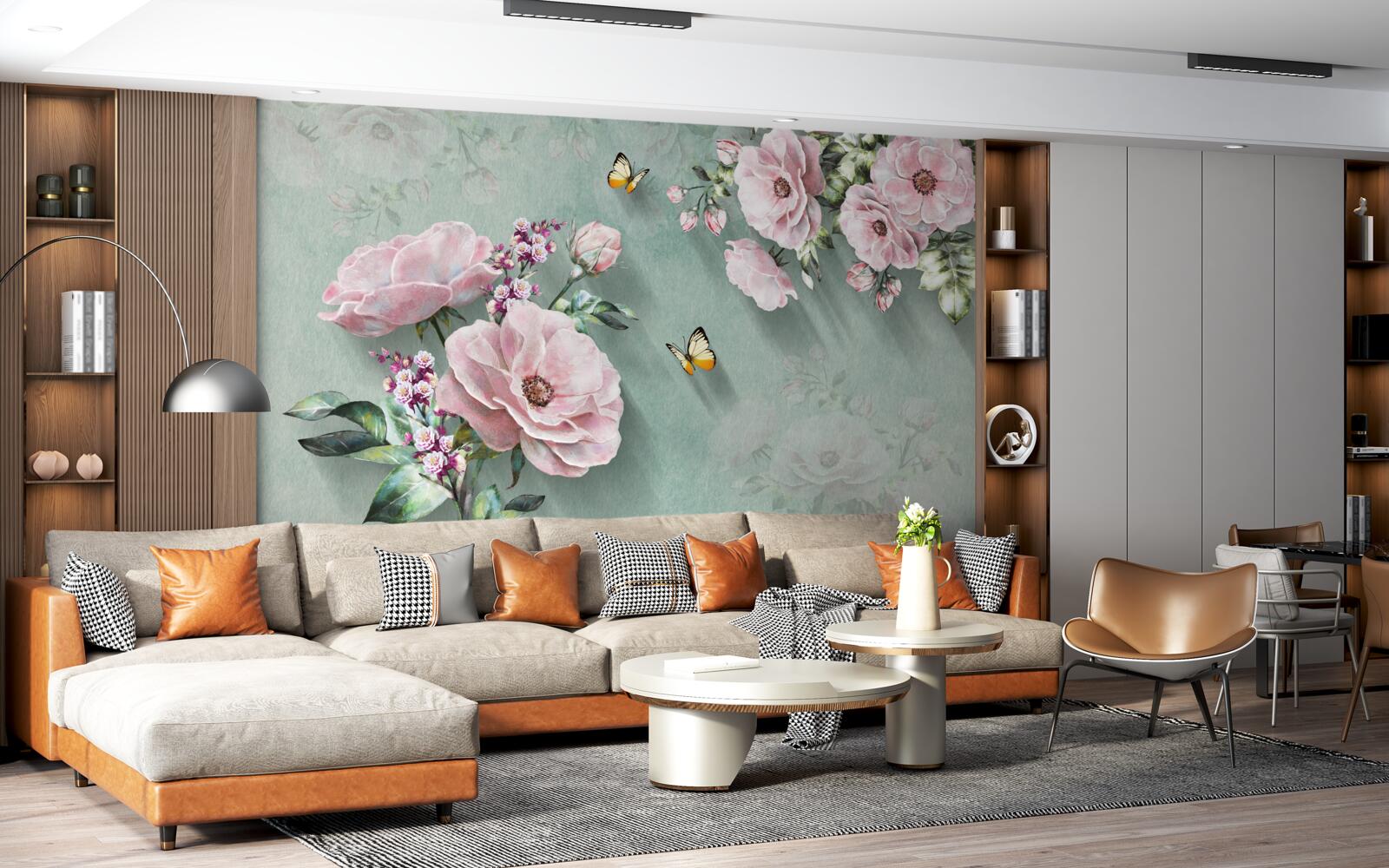 Fototapeta konáre nádherných kvetov