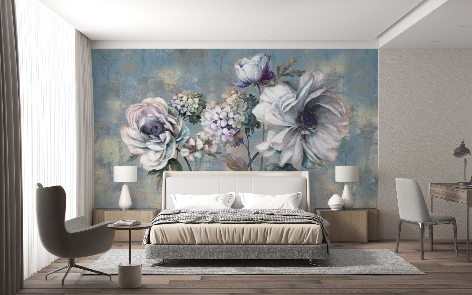 Fototapeta kytica kvetov letnej sezóny