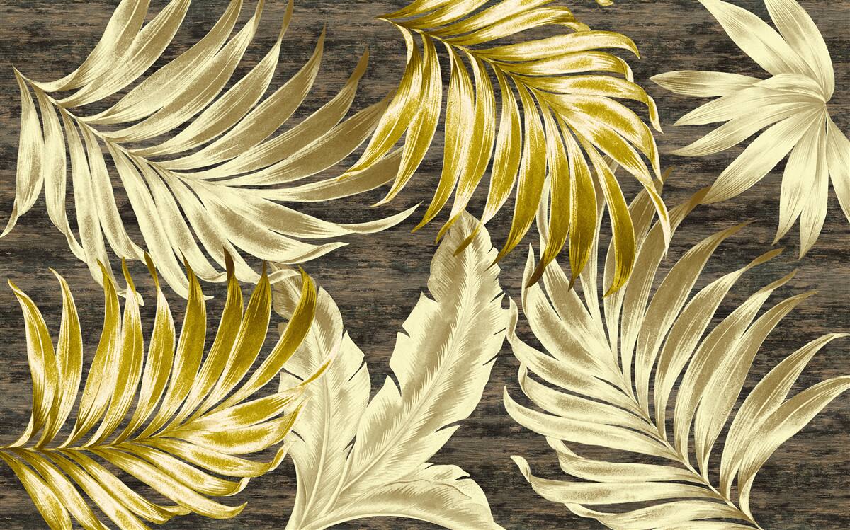 Fototapeta listy tropických stromov