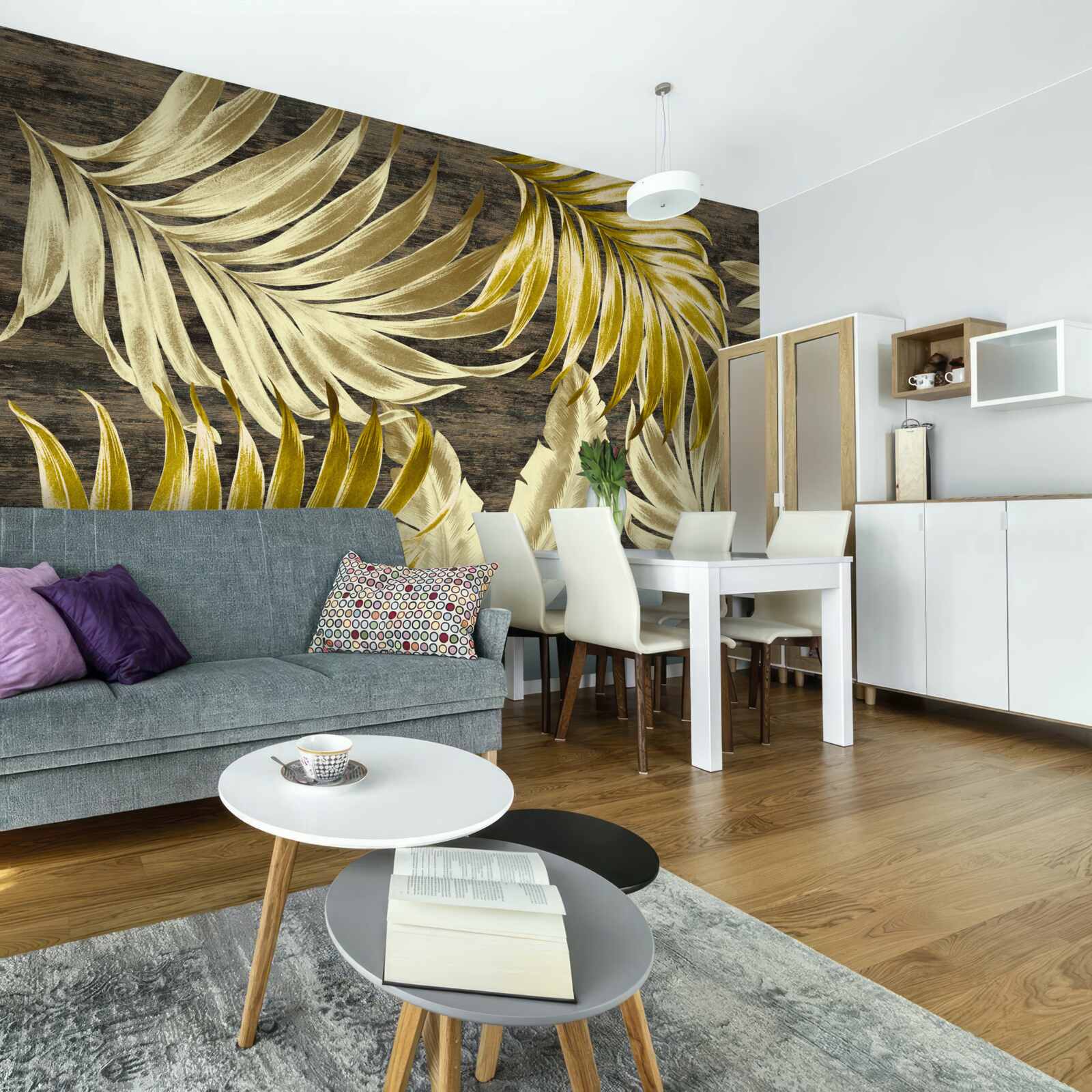 Fototapeta listy tropických stromov