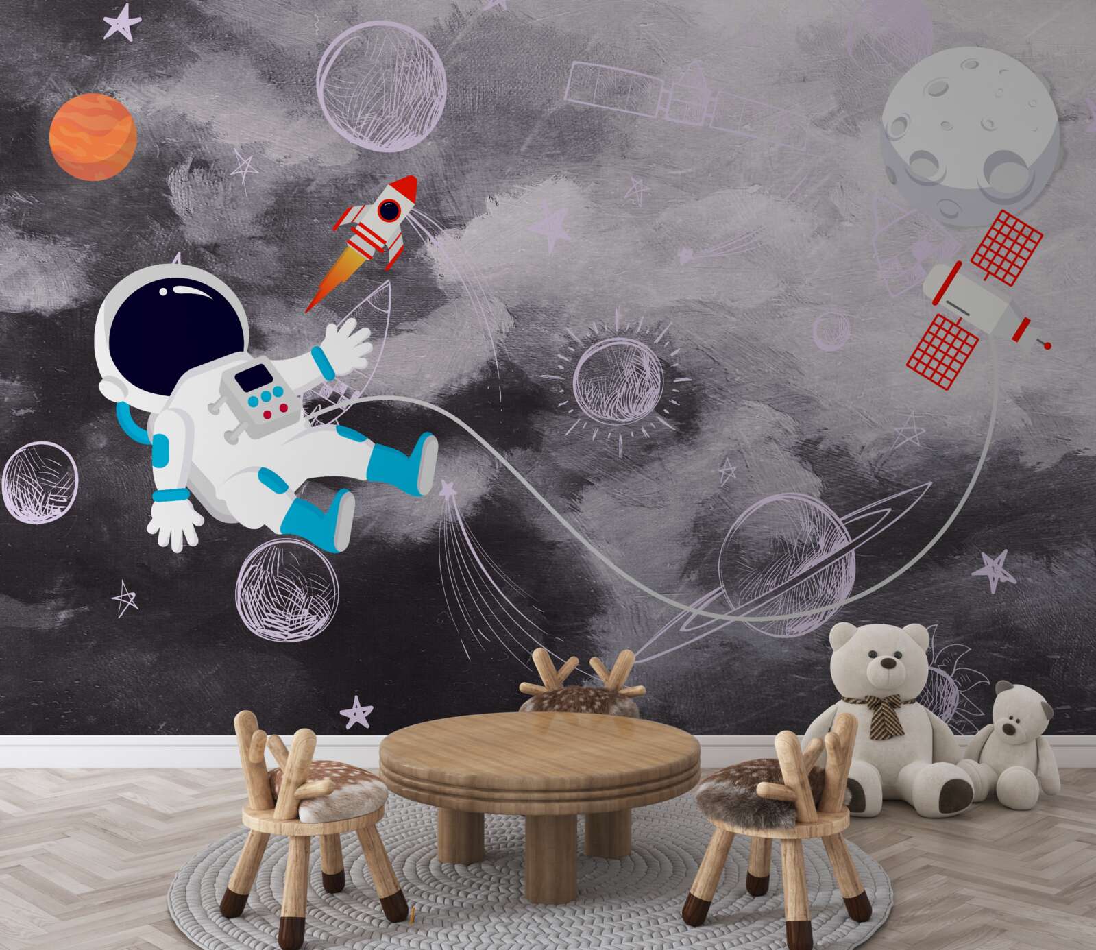 Fototapeta astronaut v bezvzduchovom priestore