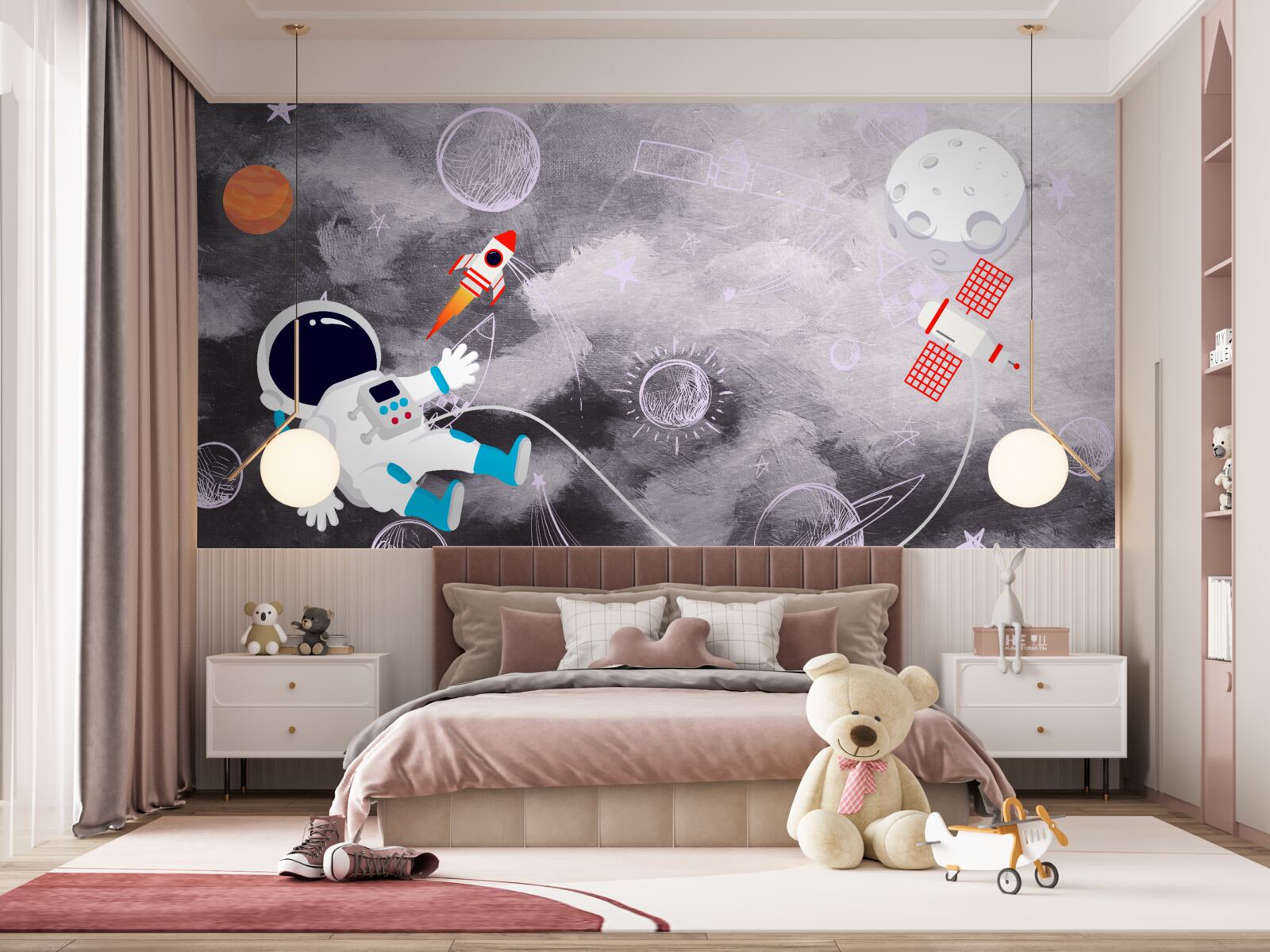 Fototapeta astronaut v bezvzduchovom priestore