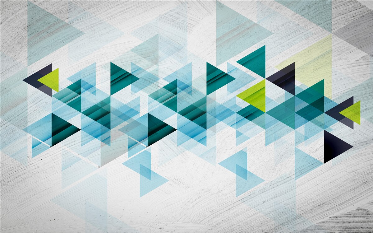 Fototapeta trojuholníková abstrakcia