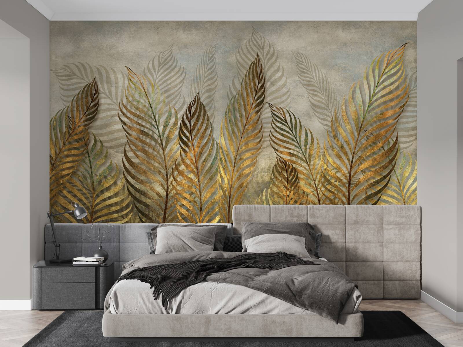 Fototapeta pôvabné papraďové listy