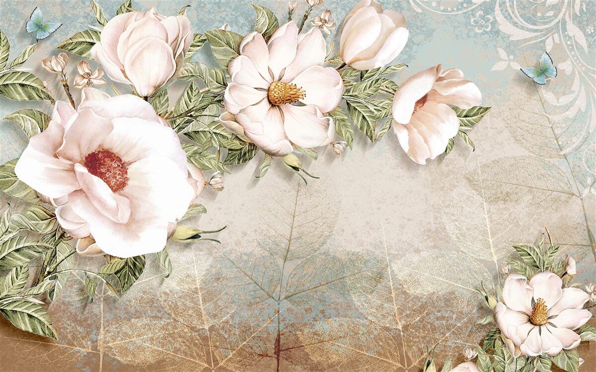 Fototapeta svetlé puky na abstraktnom pozadí