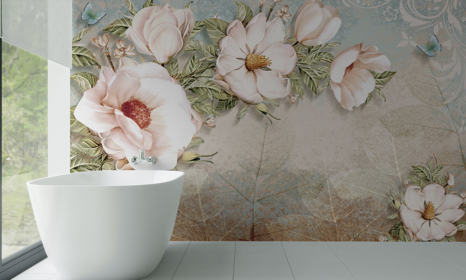 Fototapeta svetlé puky na abstraktnom pozadí