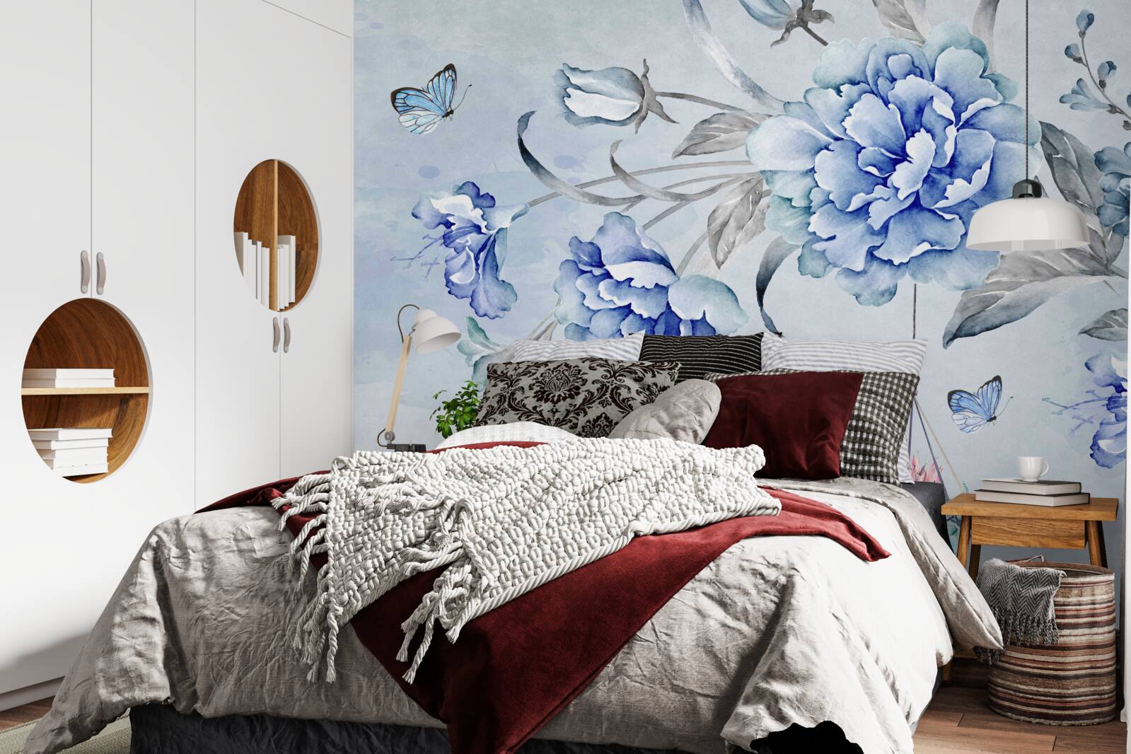 Fototapeta vetvička modrých mimóz