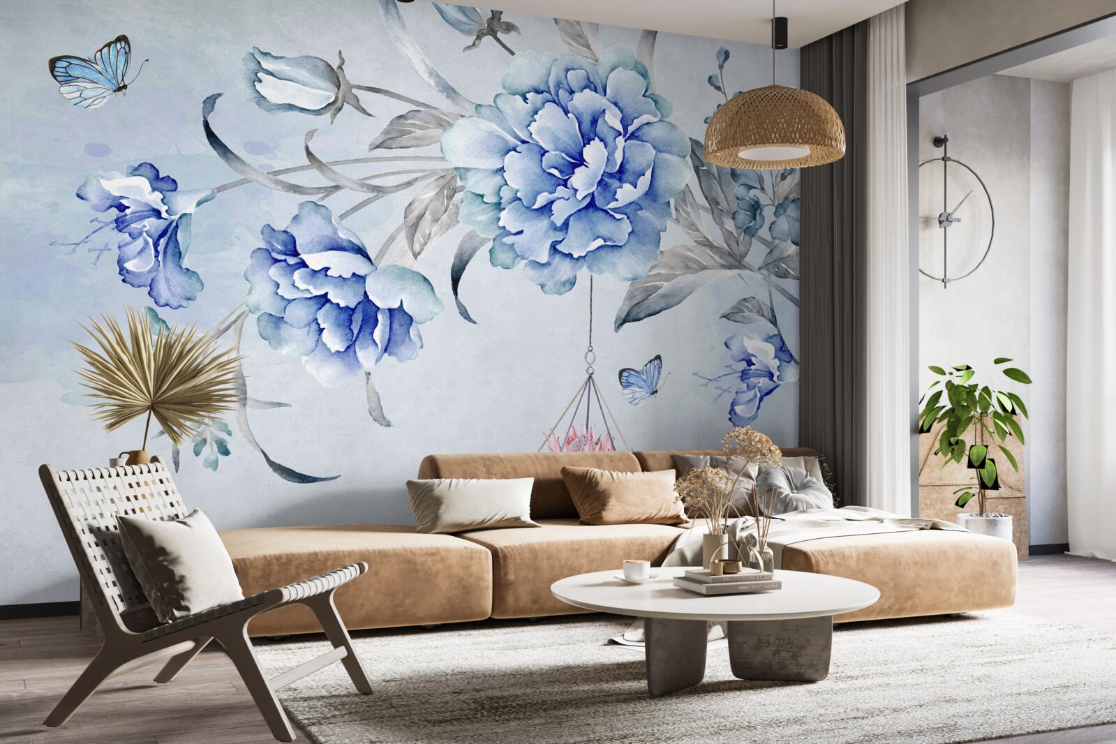 Fototapeta vetvička modrých mimóz