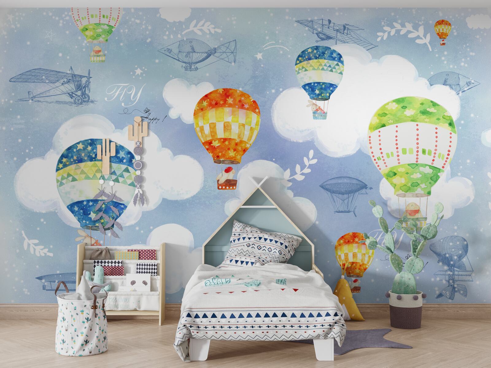 Fototapeta farebné balóny