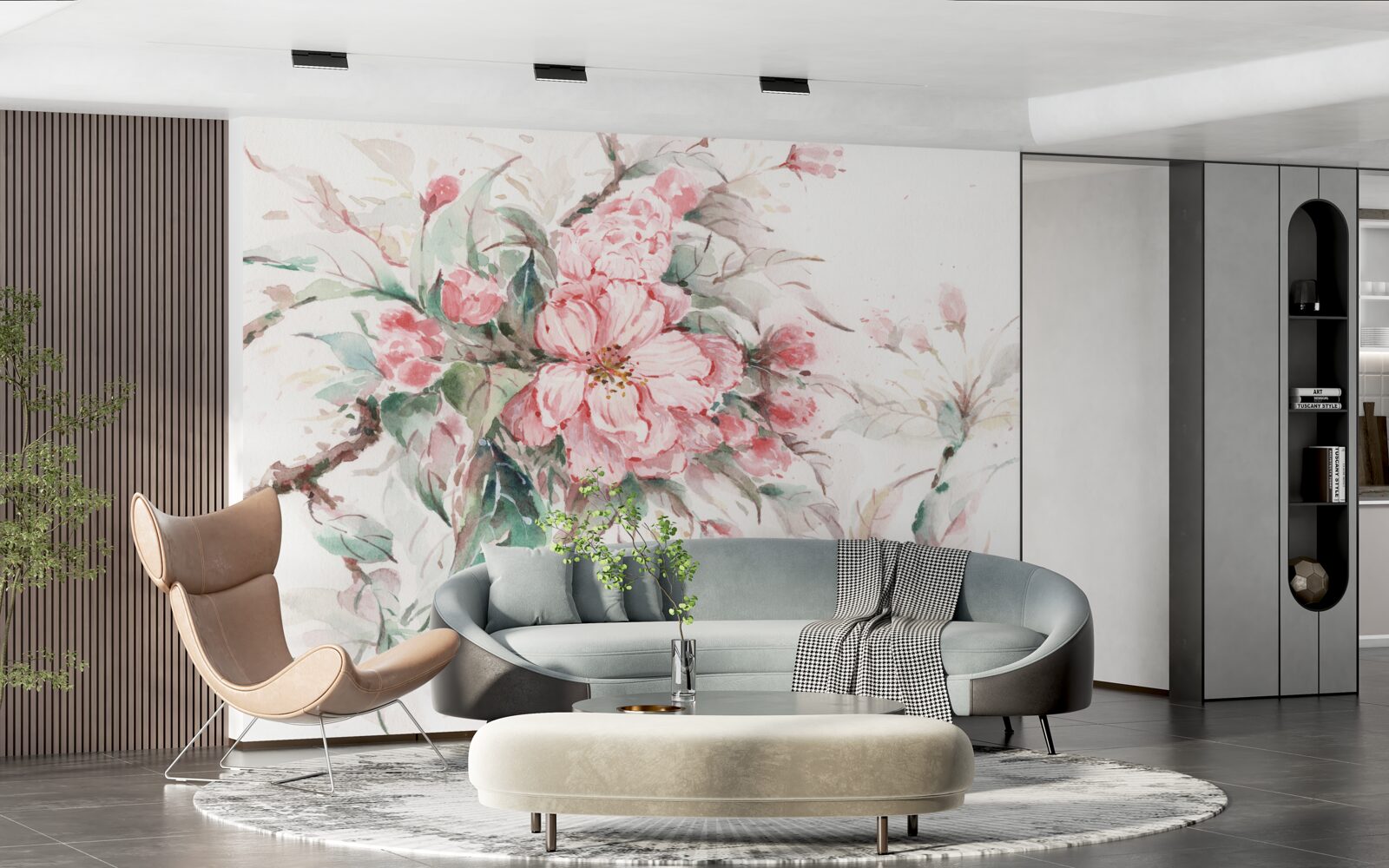 Fototapeta ľahká vetva luxusnej sakury