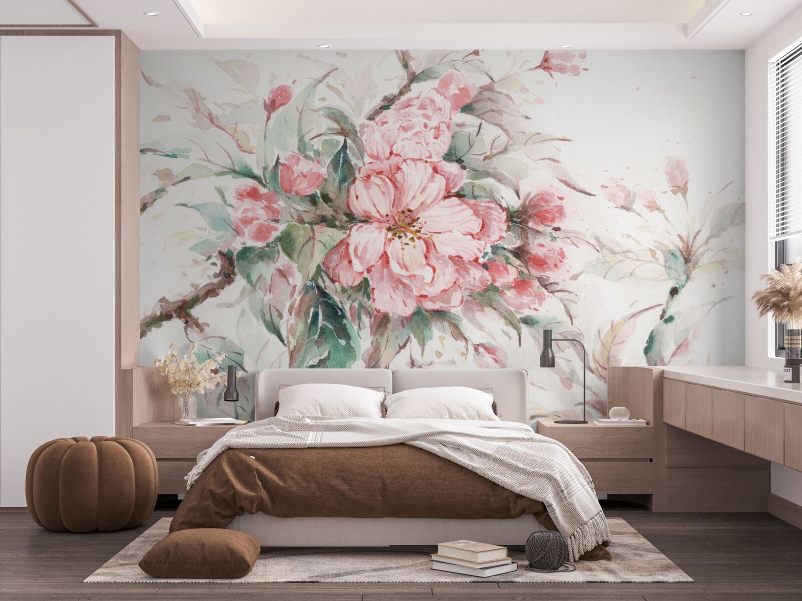 Fototapeta ľahká vetva luxusnej sakury