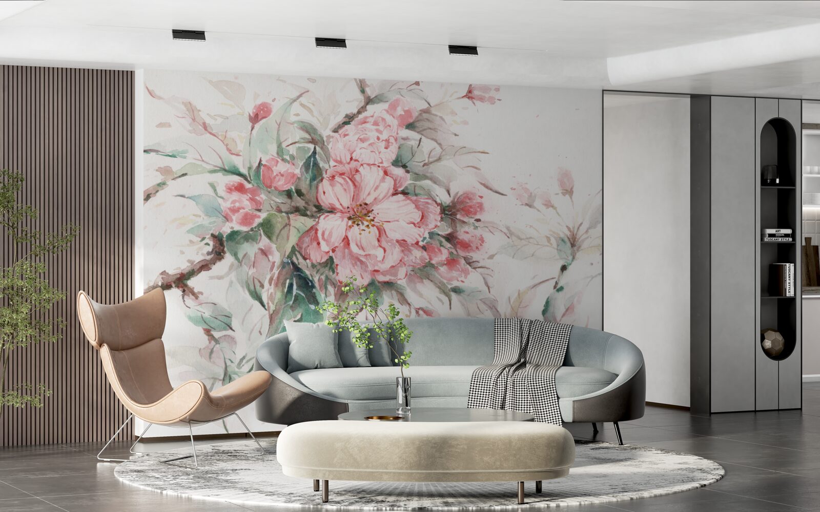 Fototapeta ľahká vetva luxusnej sakury