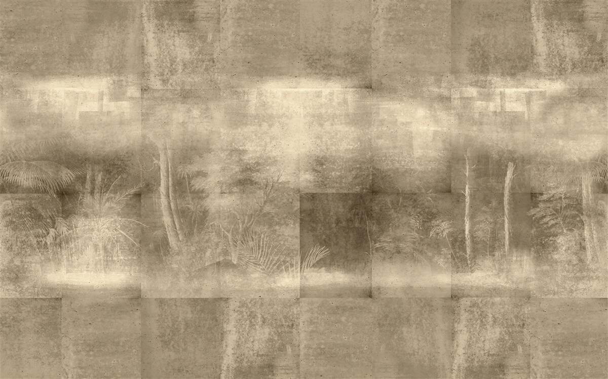 Fototapeta sépiový dážď v noci