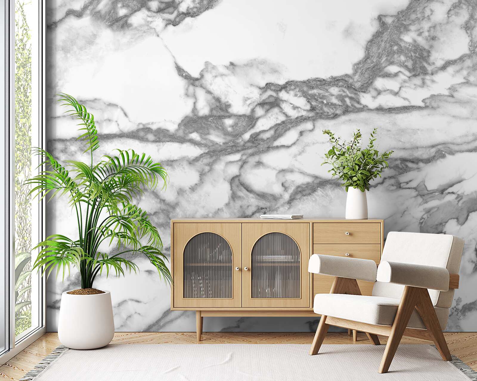 Fototapeta sivý mramor s prachovými časticami