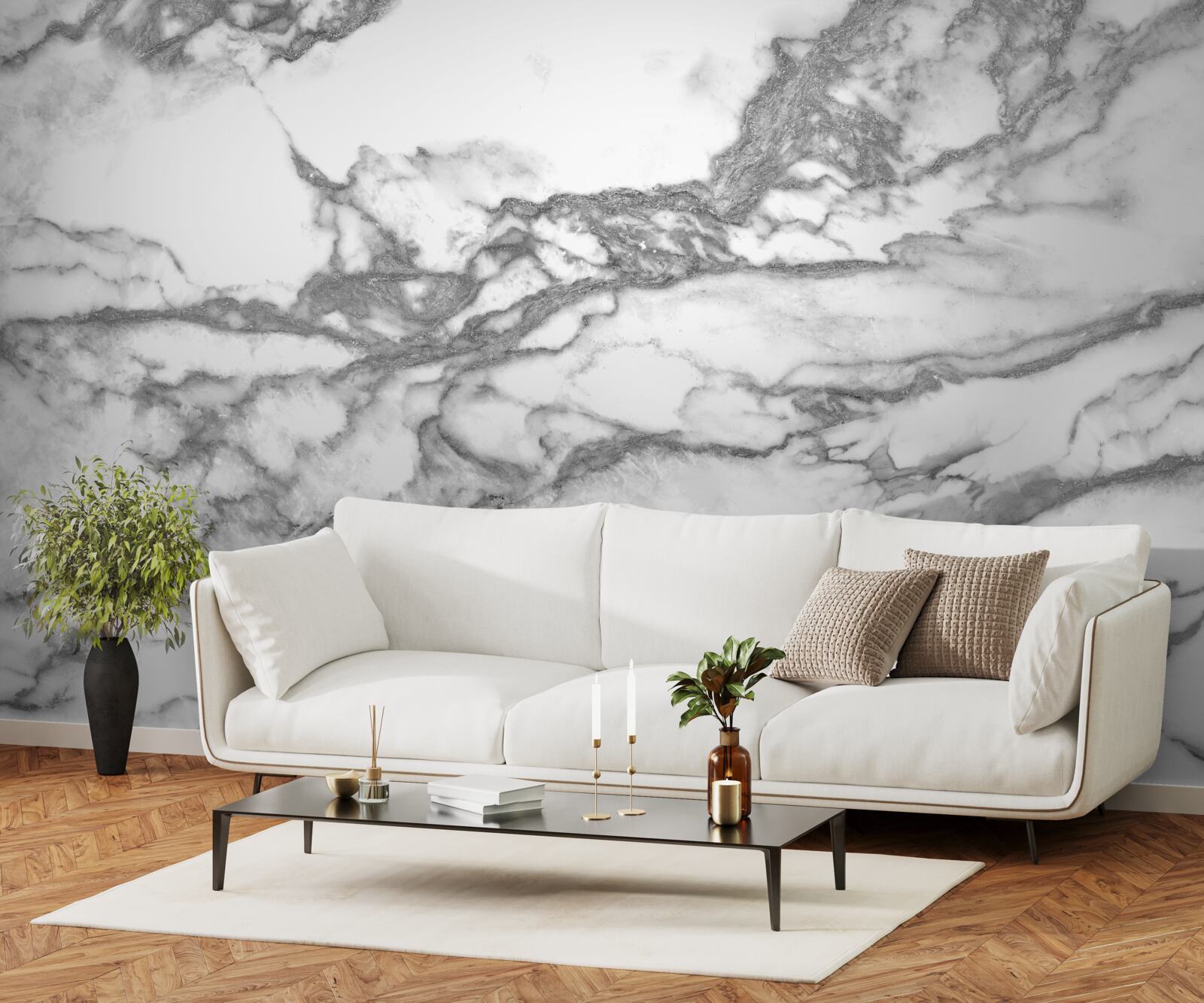 Fototapeta sivý mramor s prachovými časticami