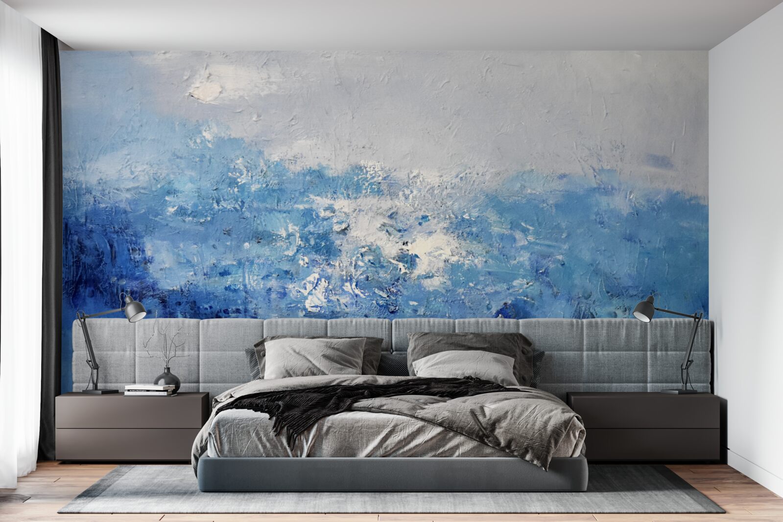 Fototapeta nočný dážď v lese