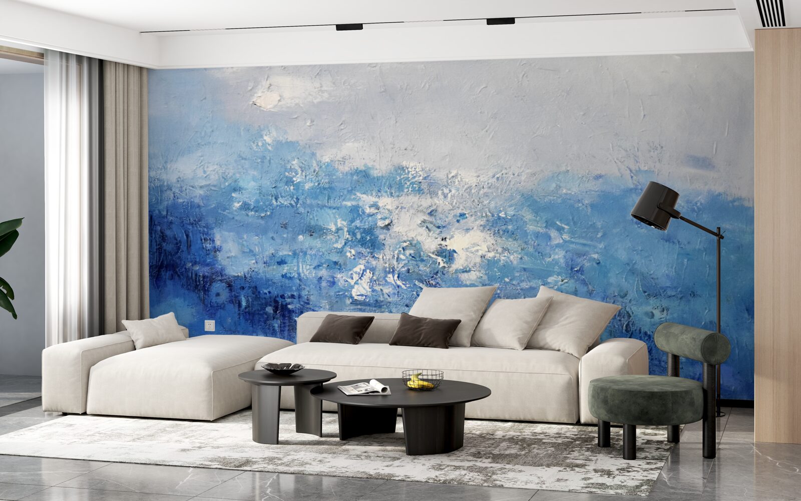 Fototapeta nočný dážď v lese