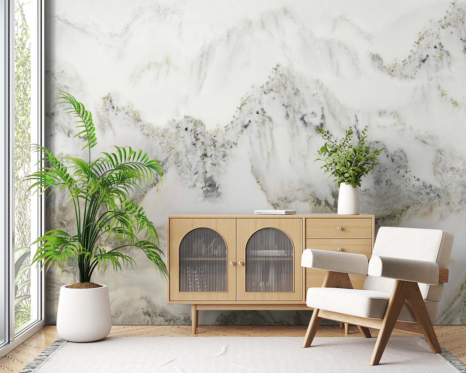 Fototapeta zrážky v japonskej záhrade