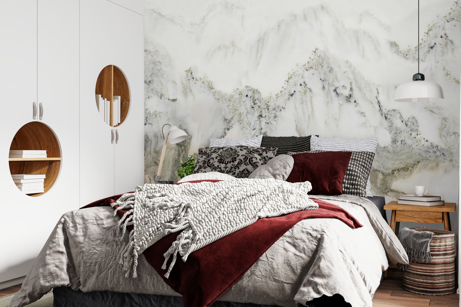 Fototapeta zrážky v japonskej záhrade