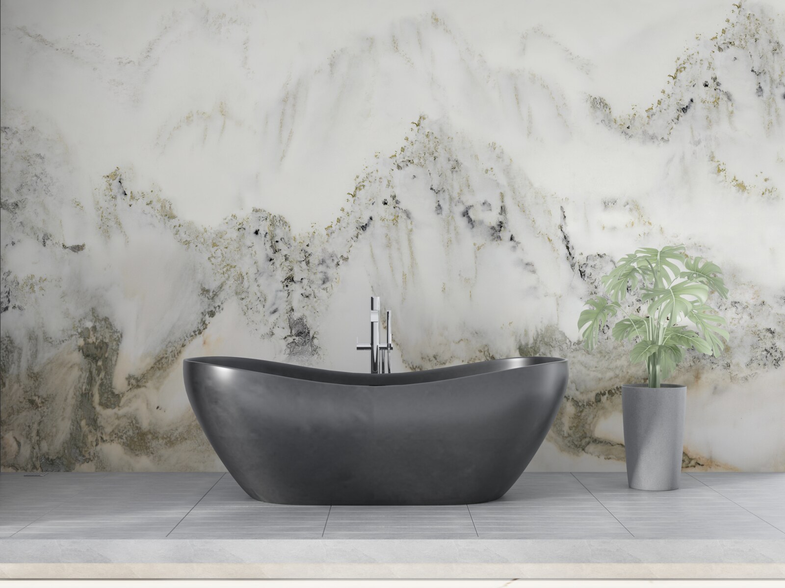 Fototapeta zrážky v japonskej záhrade